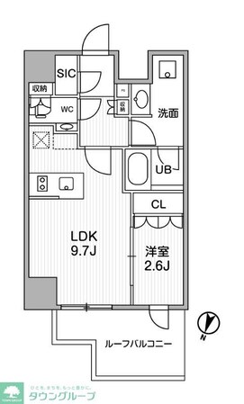 シーズンフラッツ新大塚の物件間取画像